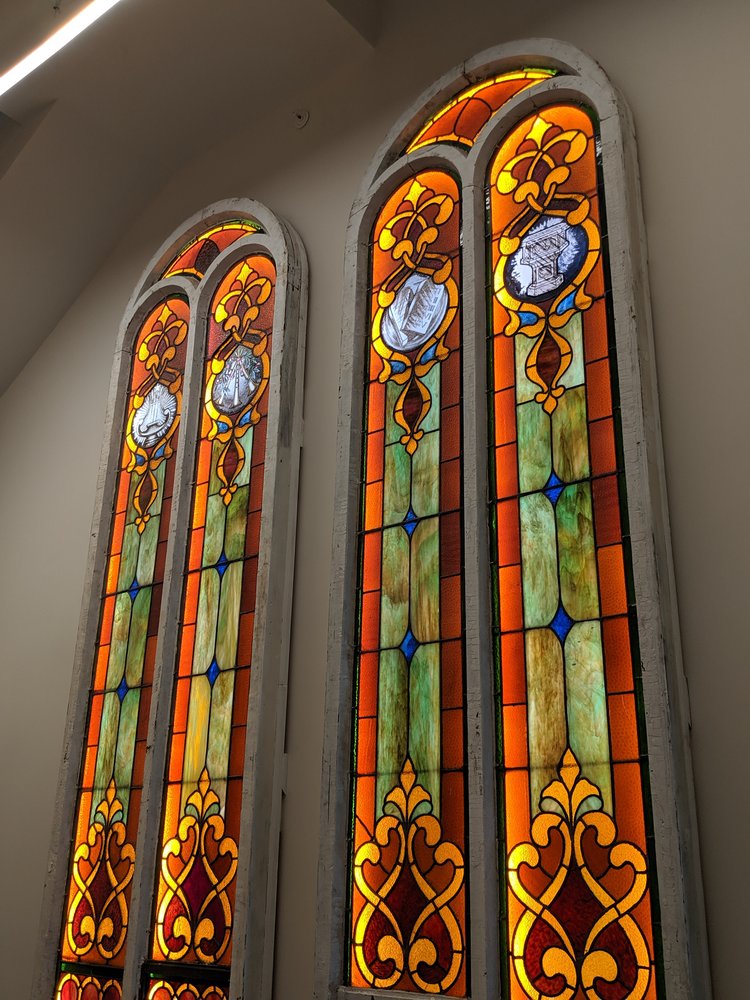 ORIGINAL STAINED GLASS REJUVENATED!